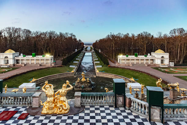 The Russian Versailles is Peterhof Palace.