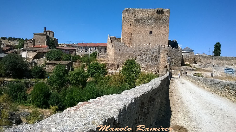 Puente del Congosto. Puente Medieval y Castillo