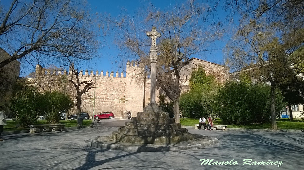 Palma_de_Mallorca._Crucero_y_Muralla_árabe_(08.04.15)