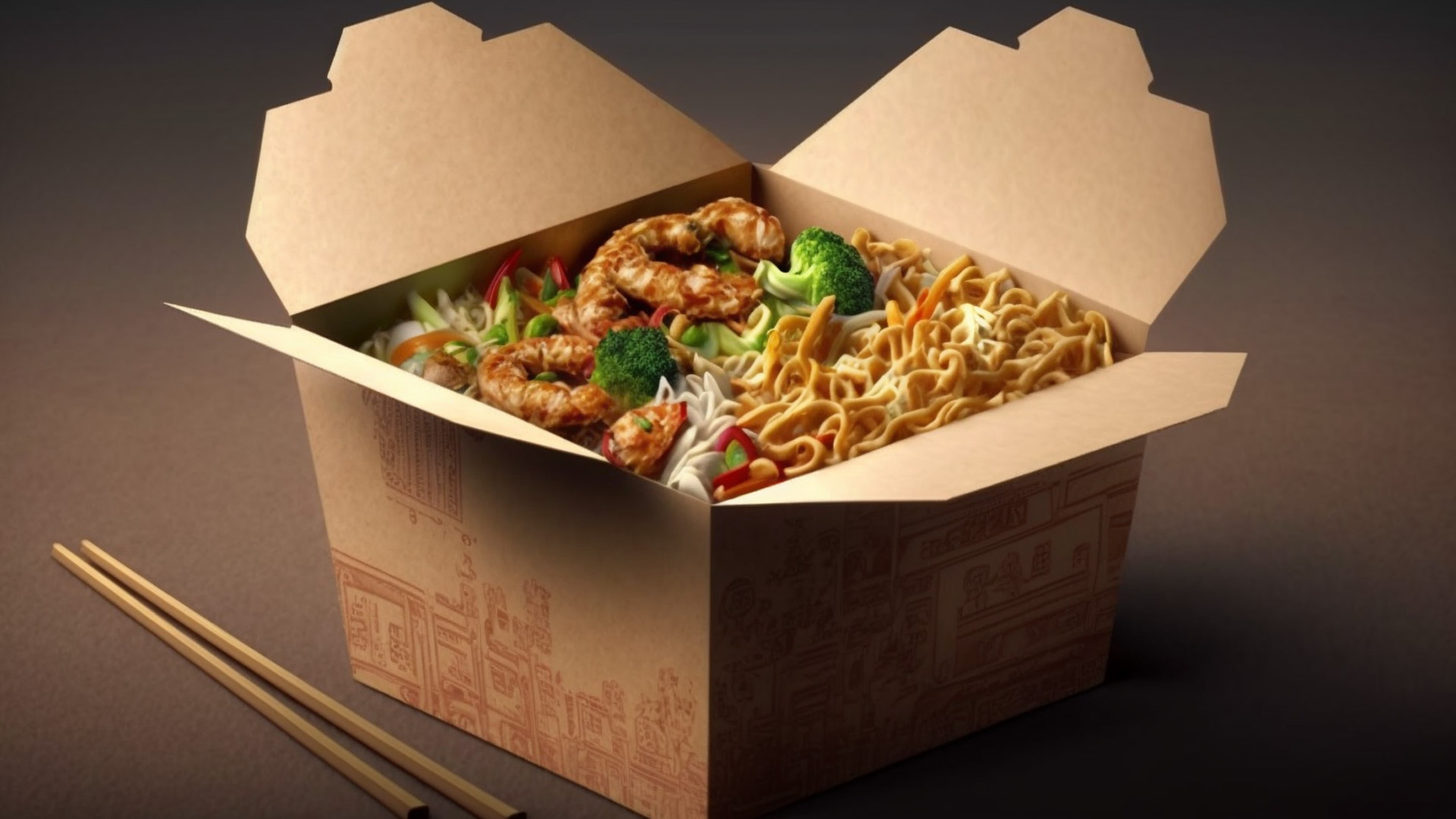 Arranged Food and Objects