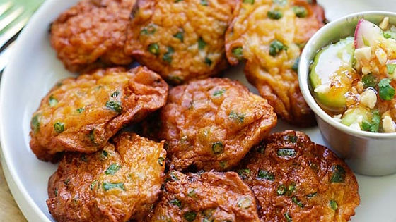 Hot Thai Fish Cake (泰式辣鱼饼)
