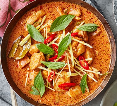 Arranged Food and Objects