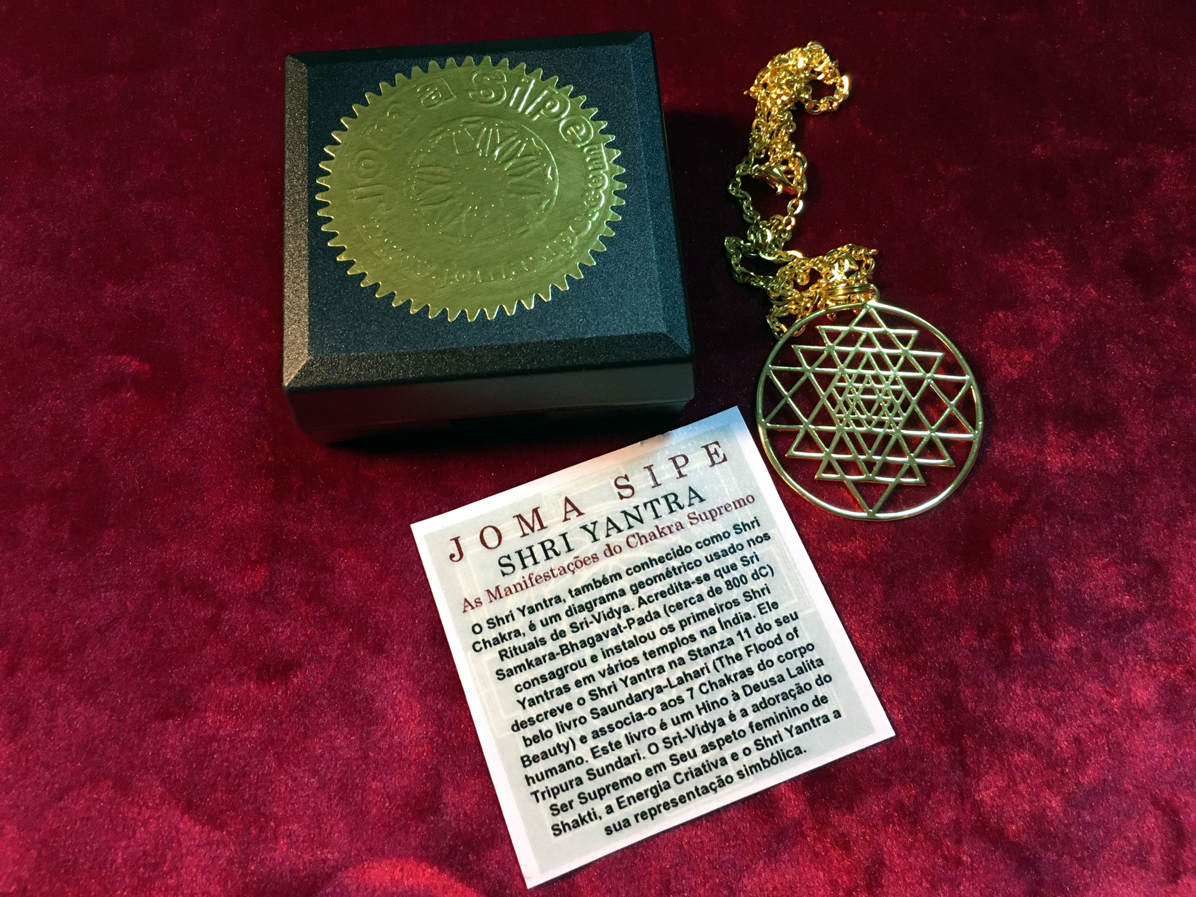 Pendente I Pendant Sri Yantra 2018