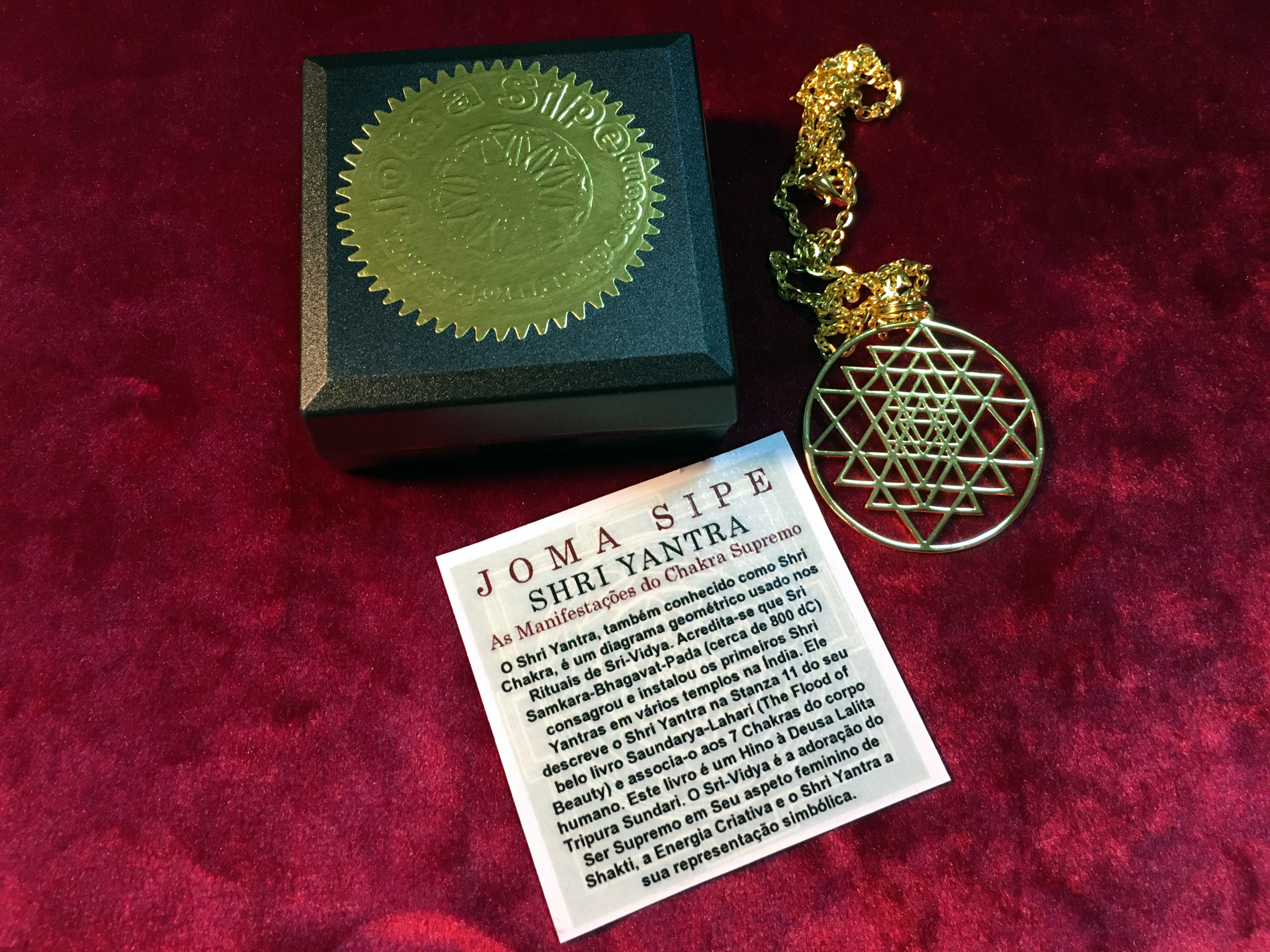 Pendente I Pendant Sri Yantra 2018