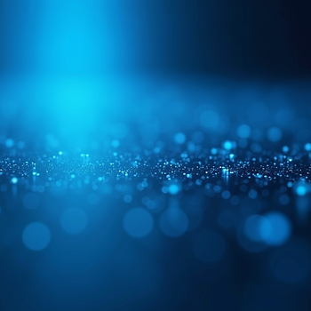 detail shot futuristic ai visualization data patterns dramatic lighting blue gradient back