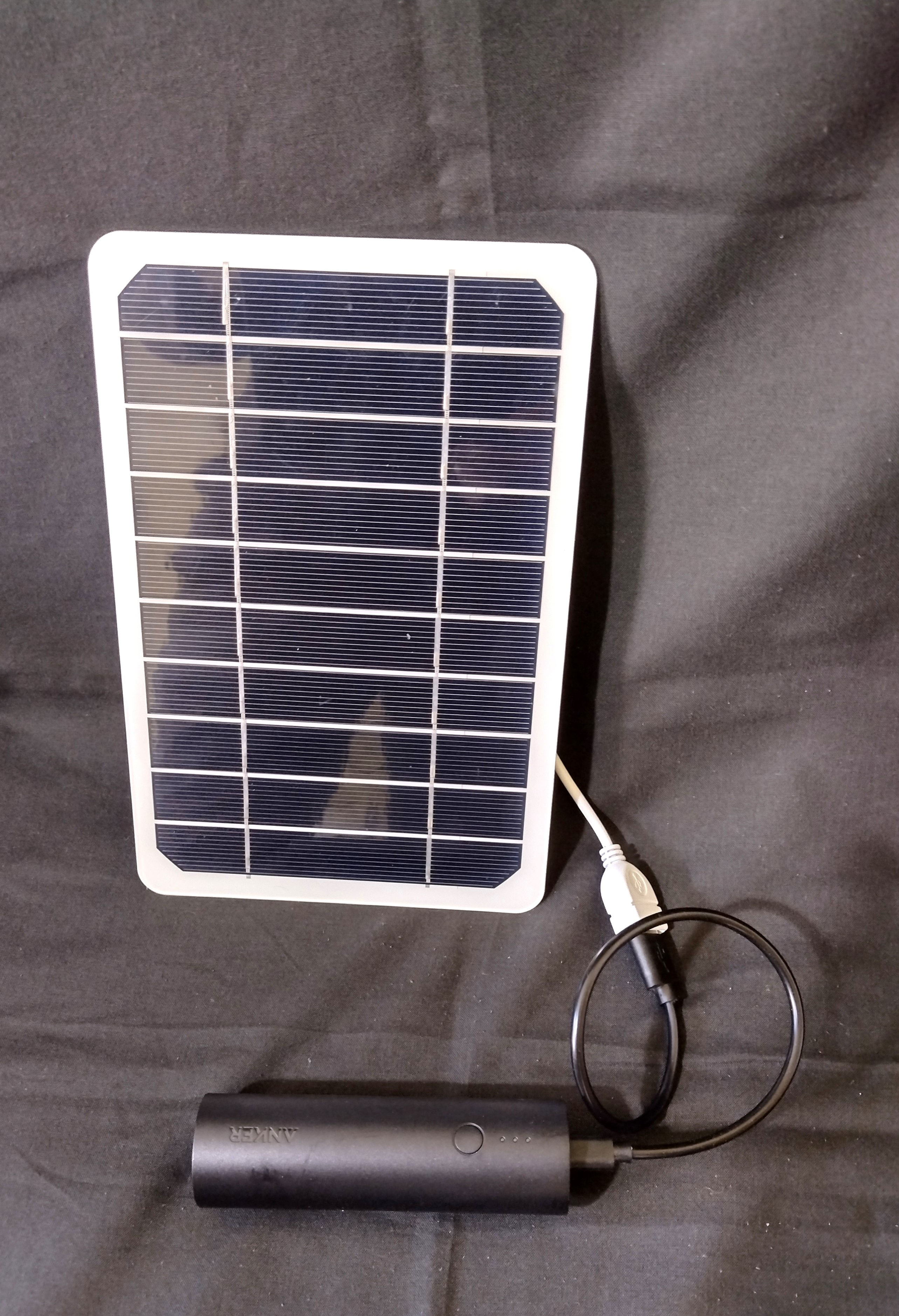 Solar Panel with USB output for power bank