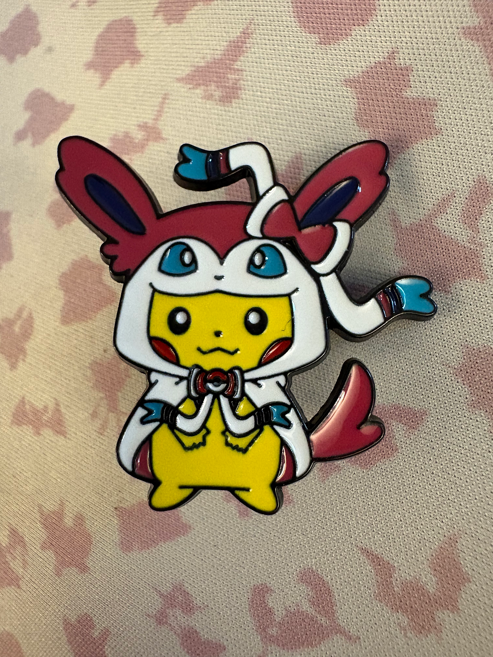 Thumbnail: Pikachu Eeveelution Poncho Pins
