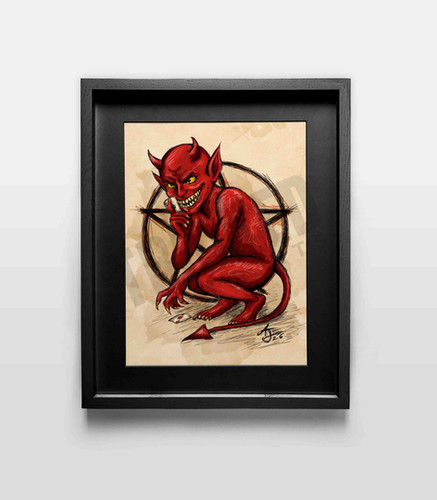 Devil | Print | Tricked Magic Shop