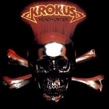 The cover of Krokus's Headhunter album