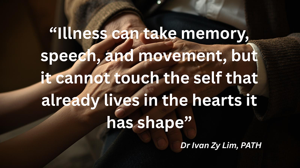 Who Is Left When the Mind Fades? A PATH Journey Through Illness, Identity, and Love