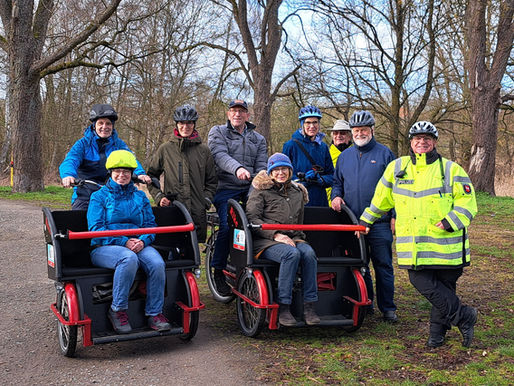 Verkehrssicherheitstraining für Rikscha-Fahrer*innen