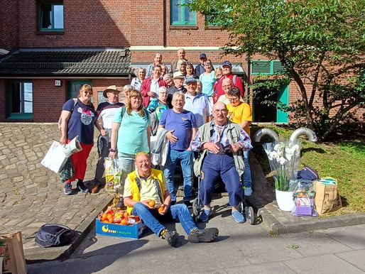 Sonntagsausflug des BaRuB e.V zum Fischmarkt in Hamburg