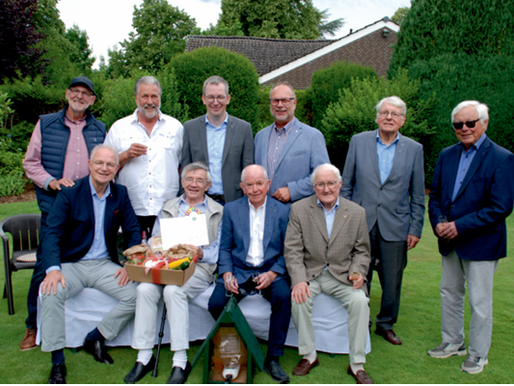 Lions Club ehrt Gründungsmitglied Dr. Jürgen Bauer zum 90. Geburtstag