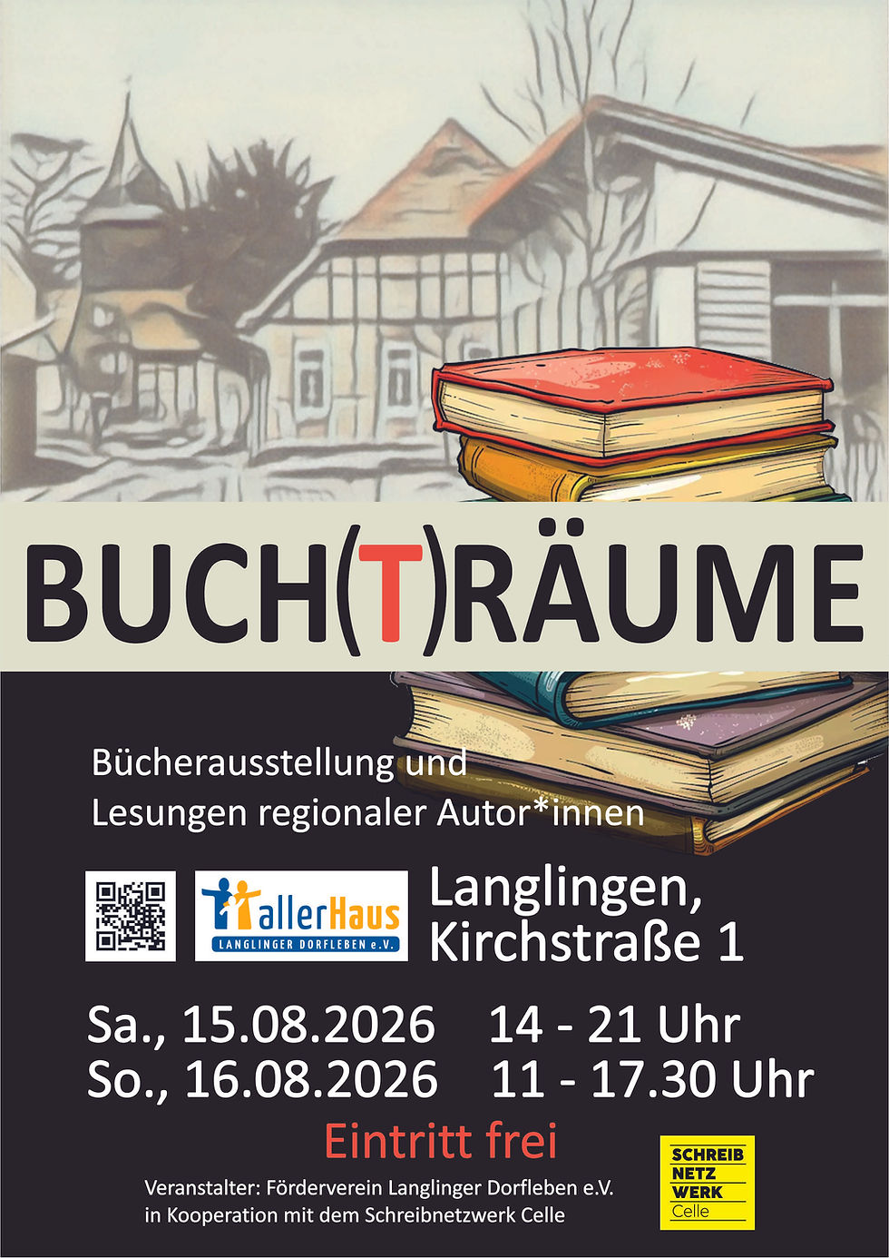Flyer_Buchträume_Langlingen