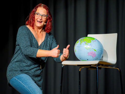 Anny Hartmann mit "Klimaballerina" ist am Sonntag, den 12. Oktober in Kunst&Bühne