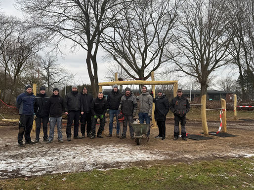 Neuer Spielplatz im Westerceller Sportpark: Eröffnungsfeier am Muttertag