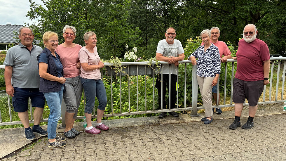 Menschen posieren