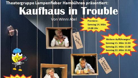 Theatergruppe Lampenfieber aus Hambühren entführt in die Kaufhauswelt