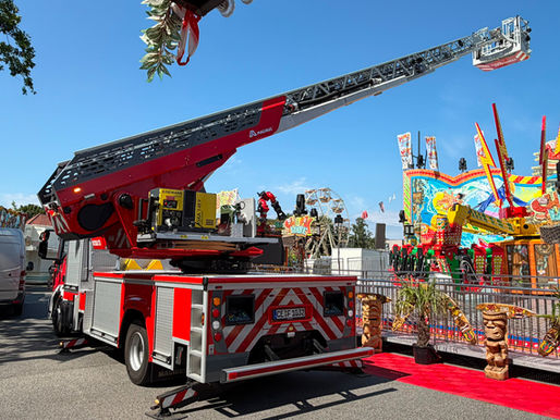 Schützenfest: Befahrung Festplatz 