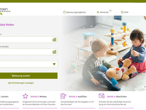 Bergen: Anmeldung fürs Kindergartenjahr 2025/2026 übers Kita-Portal