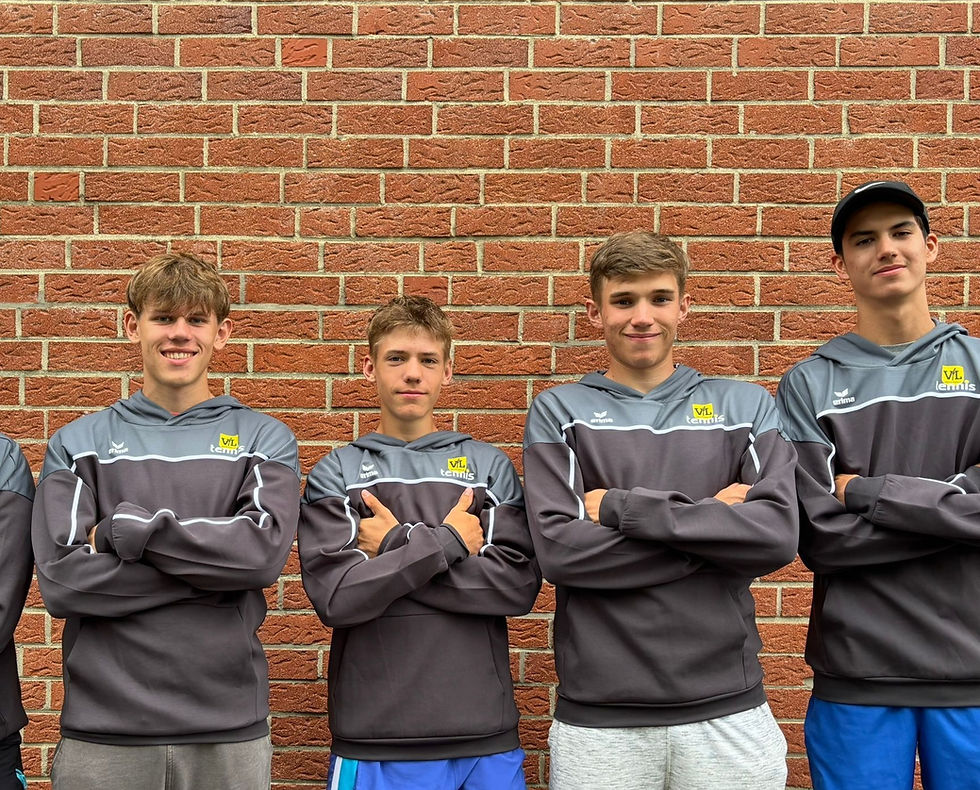 v.l. Anton Westhoff, Hardy Reimchen, Leon Schoppmann, Fabian Schreiber (Foto Steffi Reimchen)
