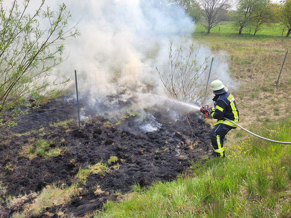 Einsatzstelle (Foto: Feuerwehr Altencelle)