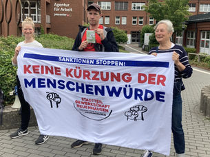Stadtteilgewerkschaft Neuenhäusen: Keine Kürzung der Menschenwürde