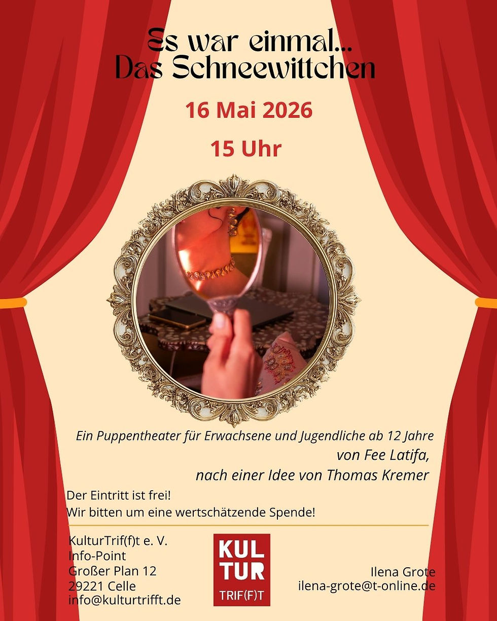 Flyer designed by KulturTrif(f)t e. V.