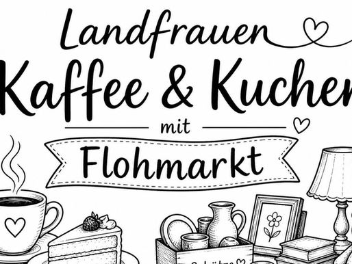 Kaffee, Kuchen und Flohmarkt im Dorfgemeinschaftshaus Bockelskamp