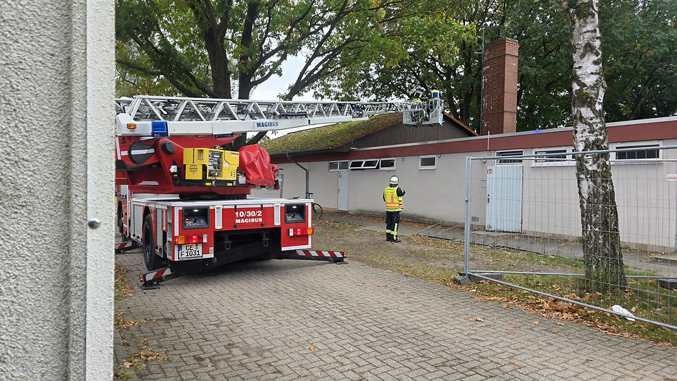 Einsatzstelle (Foto: Feuerwehr Celle)