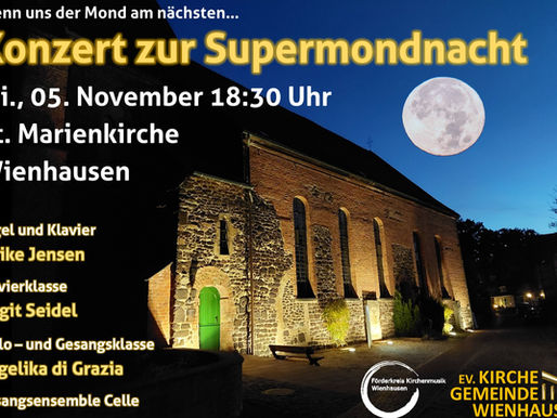 Supermondkonzert in Wienhausen