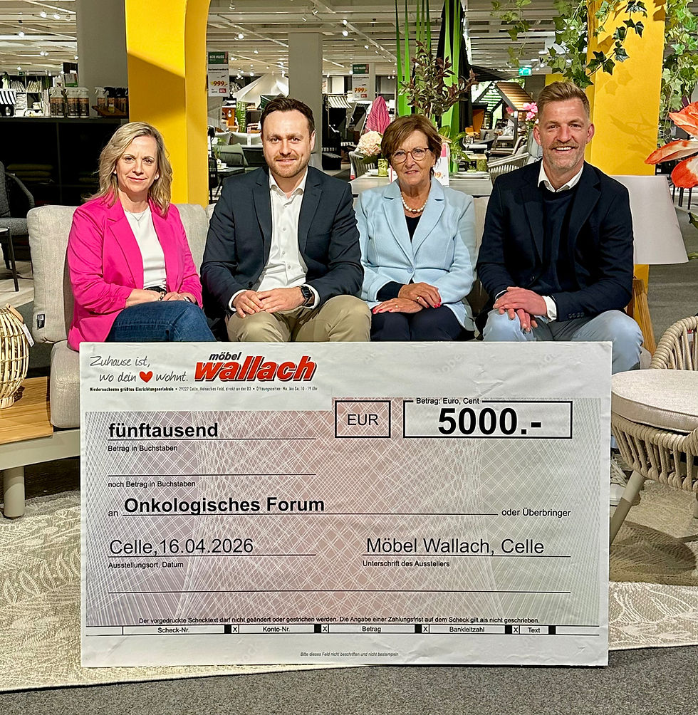 v.l.n.r. (OFC): Liane von Hoff, Sebastian Horn, Renate Sigwart, Michael Sturm