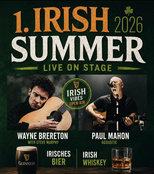 Shamrock Events lädt zum ersten irischen Konzertabend Irish Summer nach Wienhausen ein