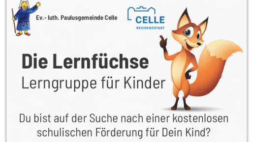 Die Lernfüchse – kostenlose Lernförderung für Grundschulkinder in Celle