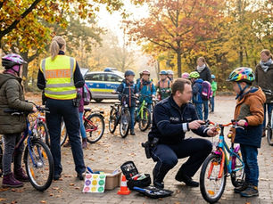 Herbstzeit: Polizeiliche Fahrradkontrollen