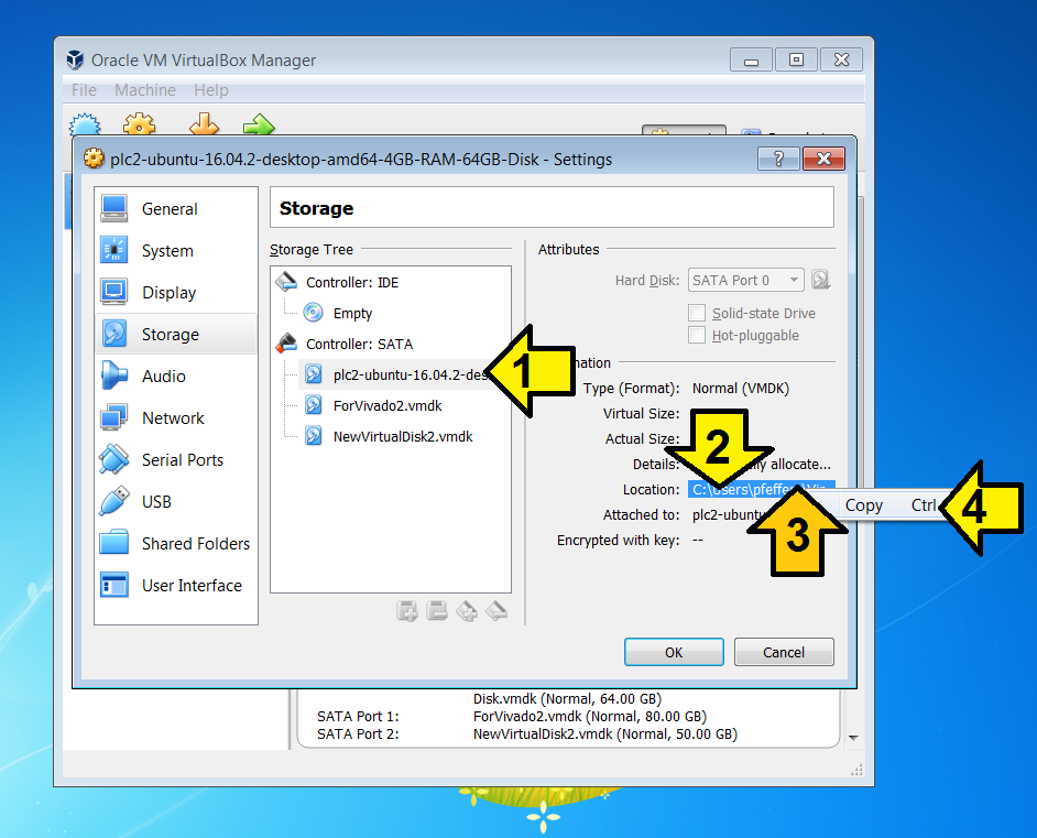 transfer file to vm virtualbox