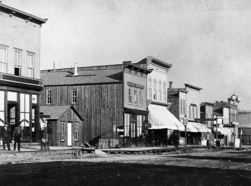 Downtown Historical Leadville Back In The Day