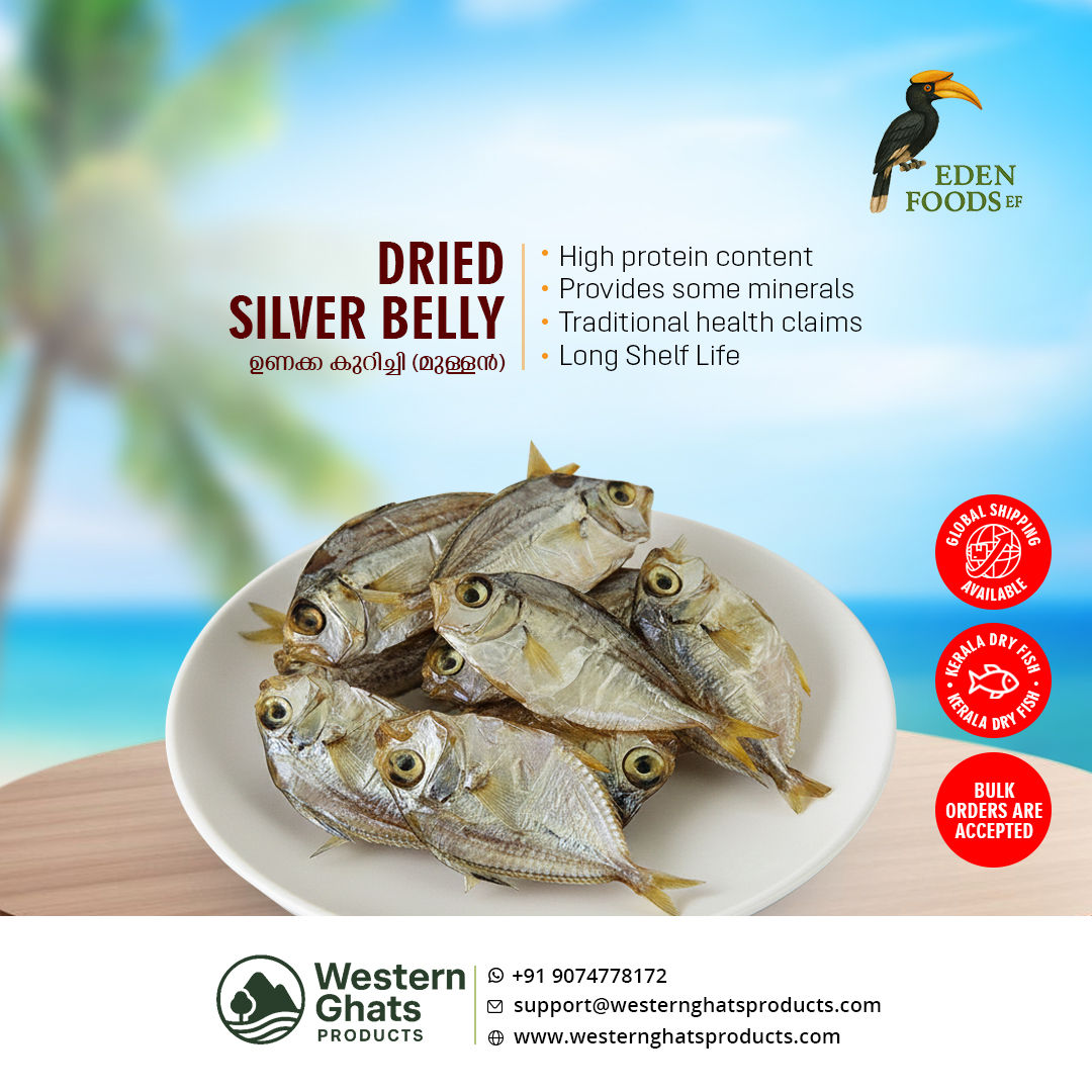 Dried Silver Belly(മുള്ളൻ) 200 g