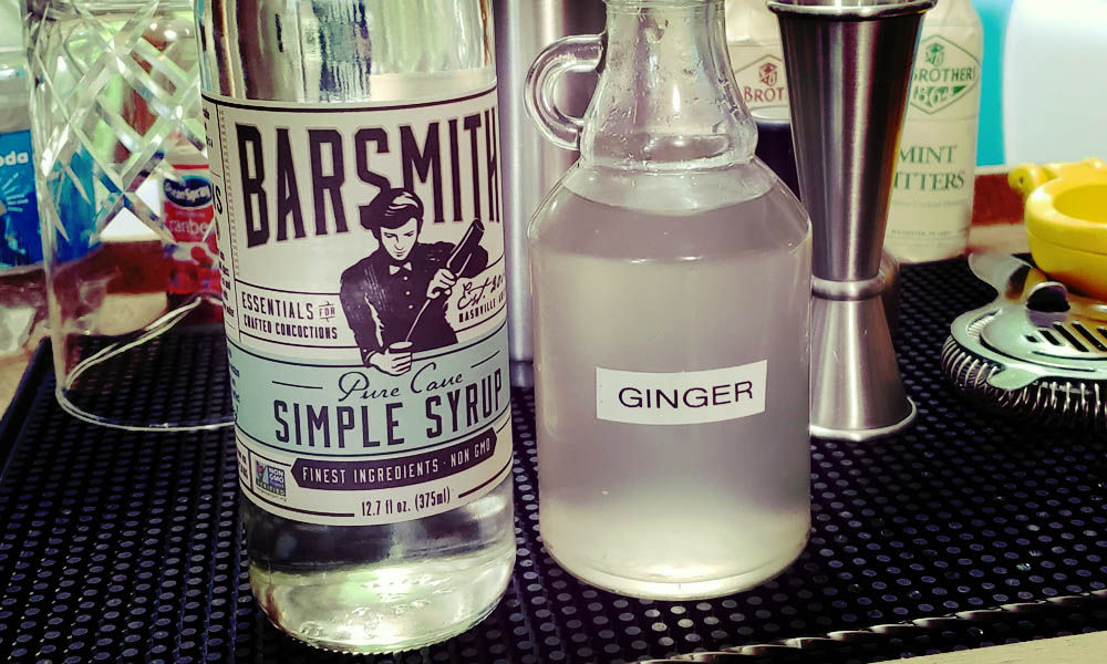 Cocktail Recipe Making Simple Syrups at Home