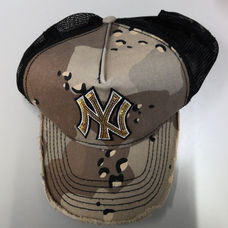 キャップ NY 茶色