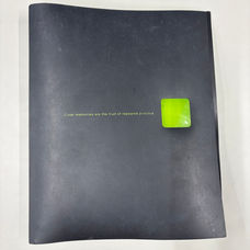 ルーズリーフ　黒バインダー