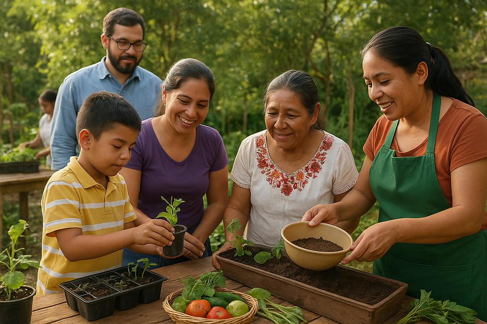 Prácticas educativas sustentables que fortalecen comunidades en Oaxaca