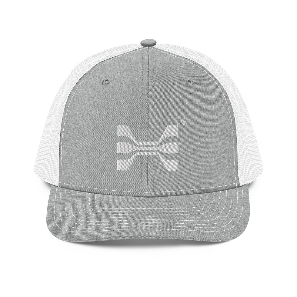 Thumbnail: HUBB Logo Trucker Cap (White)