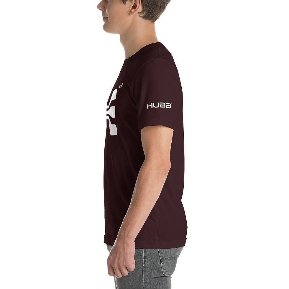 Thumbnail: HUBB Logo Shirt A (F-B-S White Print)