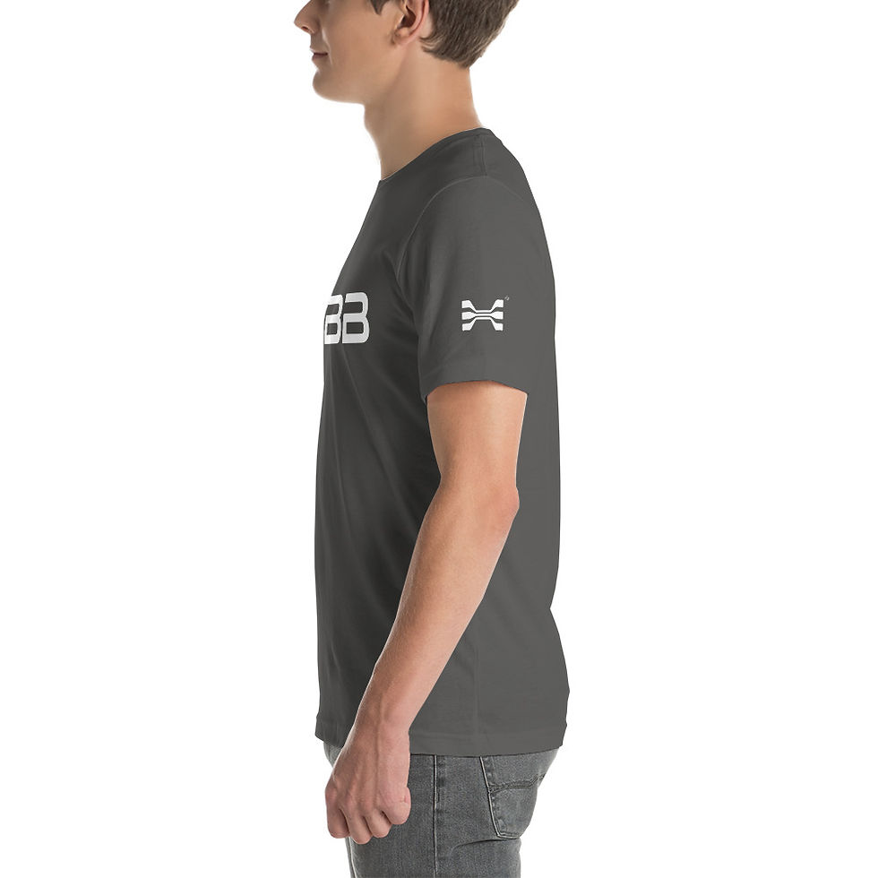 Thumbnail: HUBB LogoType Shirt A (F-S White Print)