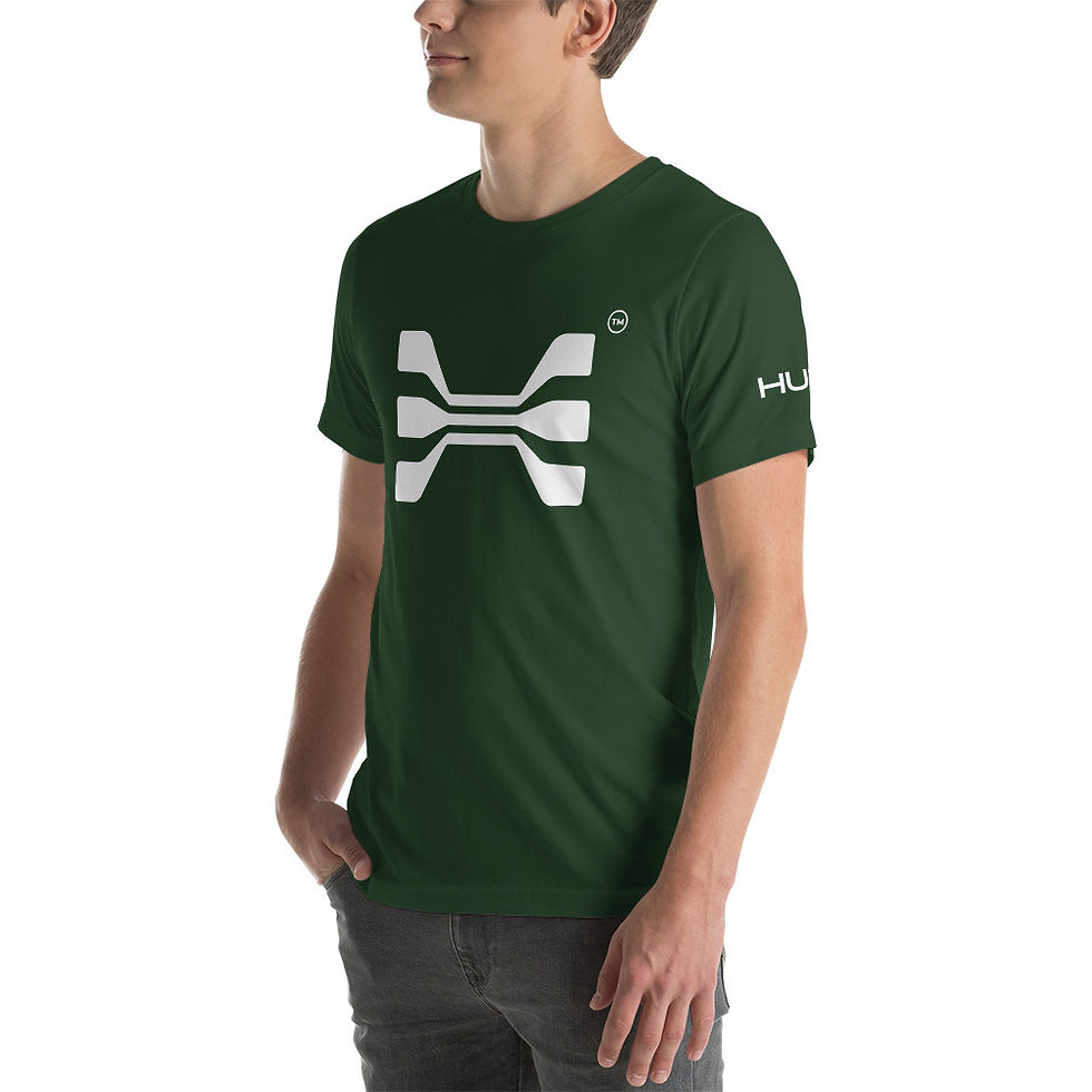 Thumbnail: HUBB Logo Shirt A (F-B-S White Print)