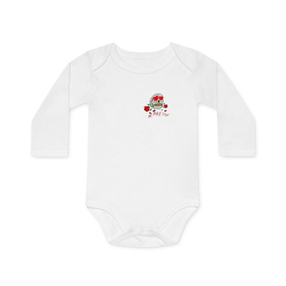 Thumbnail: Baby Long-Sleeve Organic Bodysuit