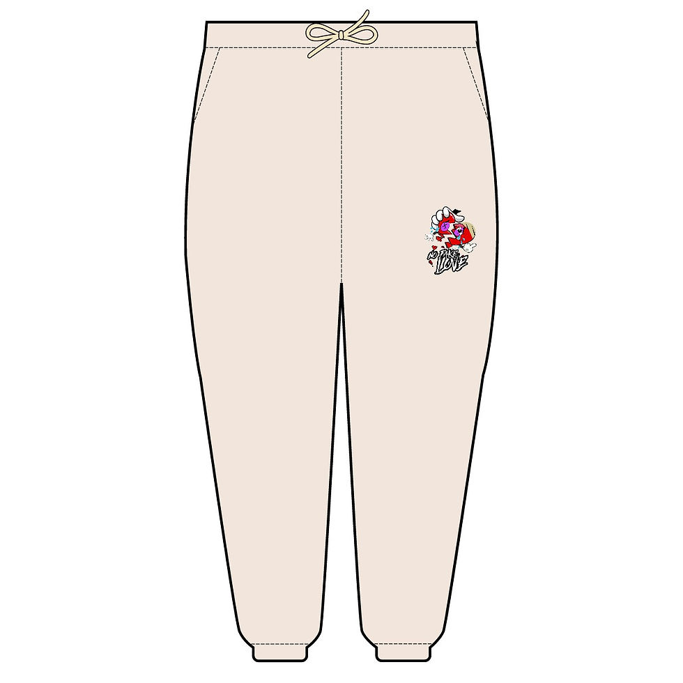 Thumbnail: Unisex Garment-Dyed Lightweight Fleece Sweatpants