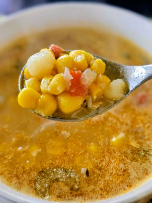Creamy Vegan Corn Chowder