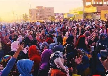 SUDAN - Mass demonstration marked 85th day of uprising